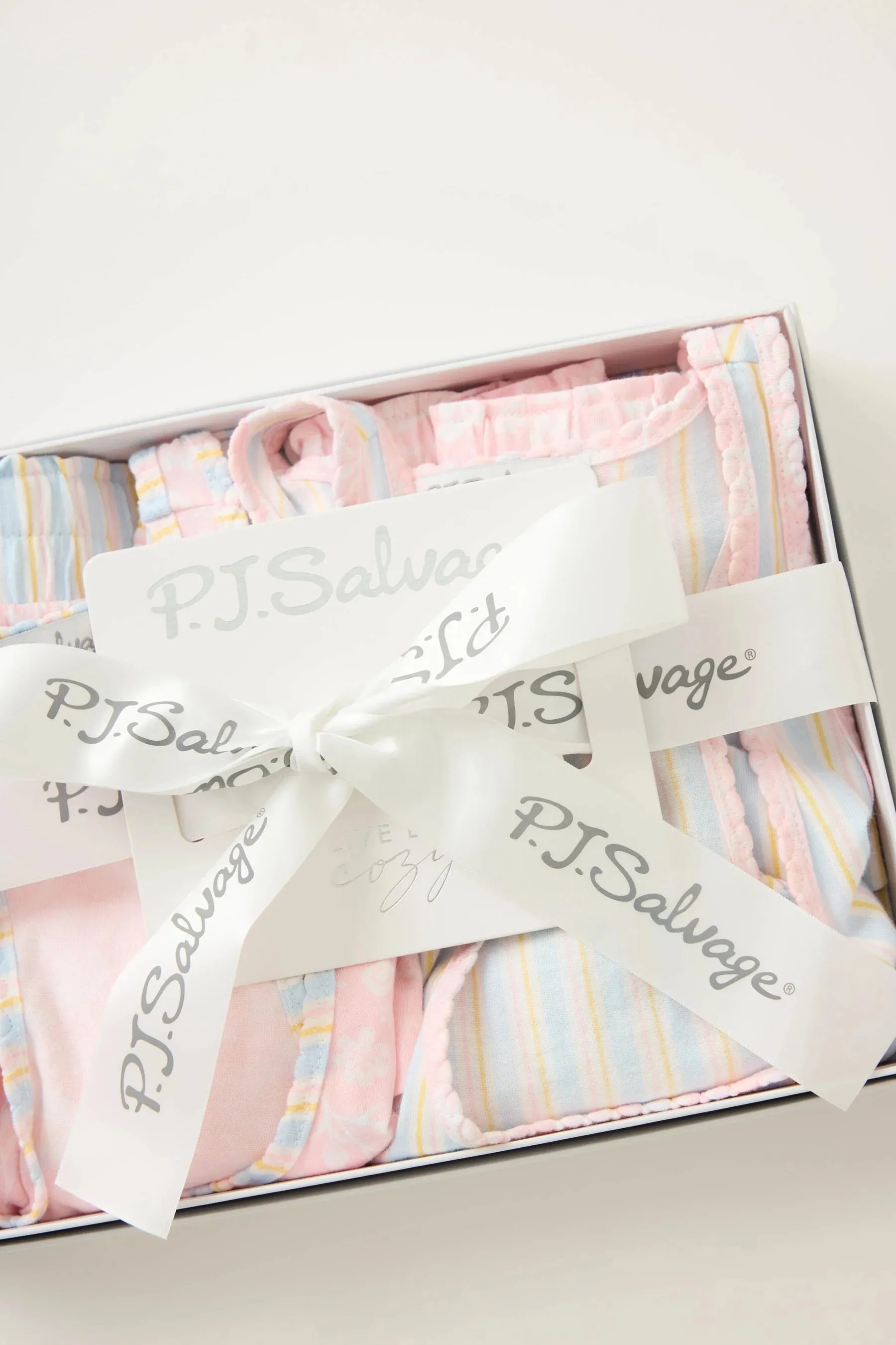 PJ Salvage Mix and Match Sleep Set | Pale Pink